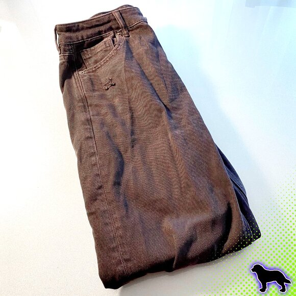 American Eagle Outfitters Black Distressed Jeans Denim Size 2 Mid Rise - Picture 7 of 7